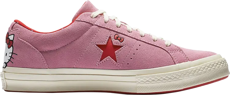 Кроссовки Converse Hello Kitty x One Star Suede Low Top Prism Pink, розовый
Кроссовки Converse Hello Kitty x One Star Suede Low Top Prism Pink, розовый