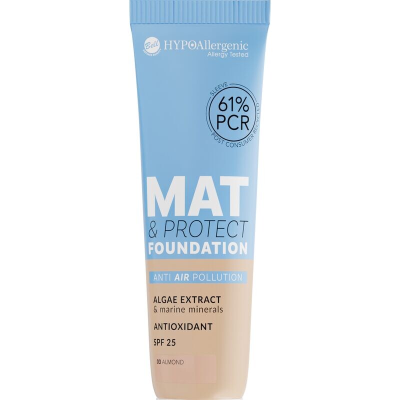 Тональная основа Mat & Protect SPF 25 03 Миндаль HYPOAllergenic, 30 g
Тональная основа Mat & Protect SPF 25 03 Миндаль HYPOAllergenic, 30 g
