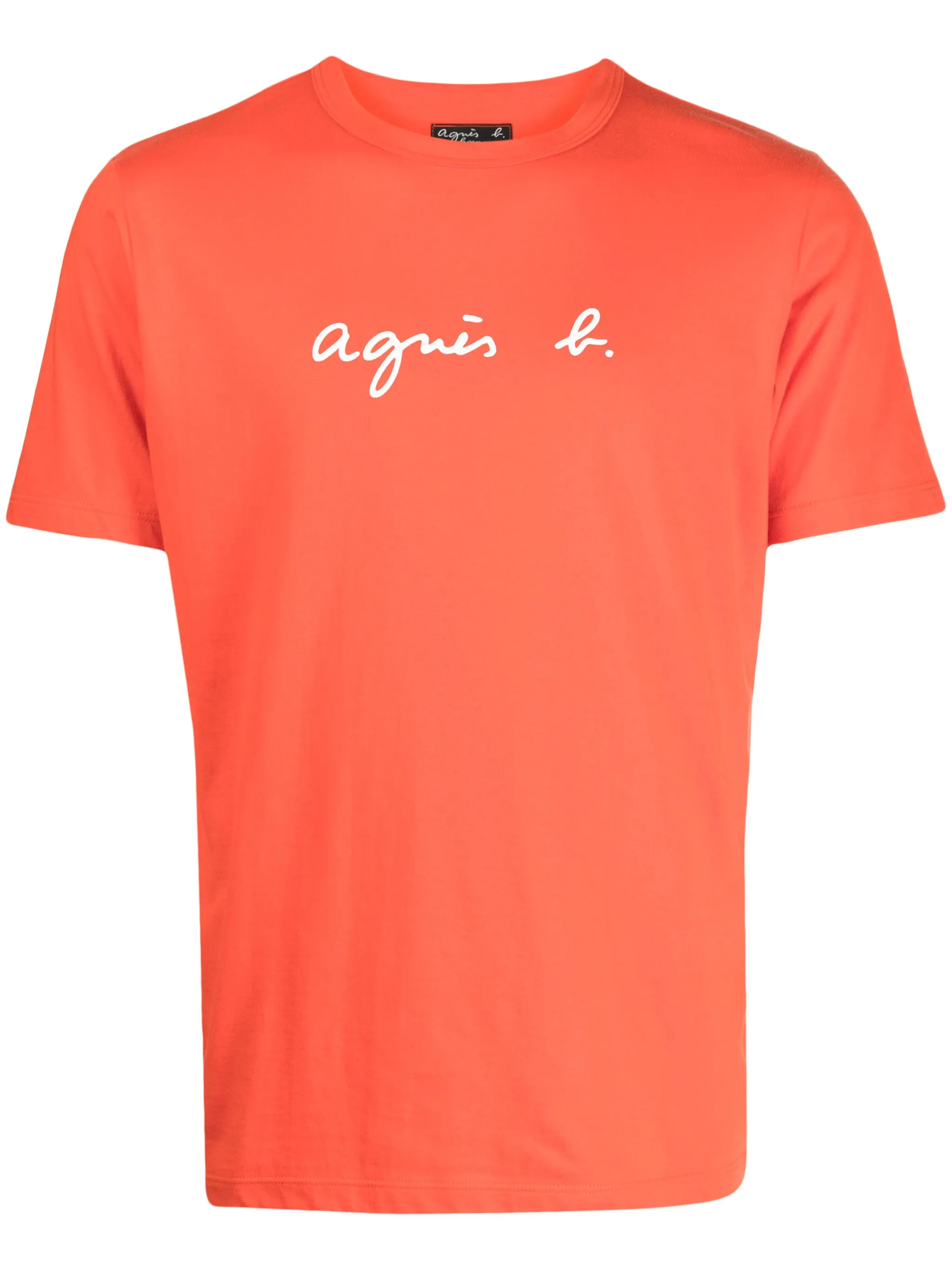 Футболка с логотипом Agnès B., оранжевый
Футболка с логотипом Agnès B., оранжевый