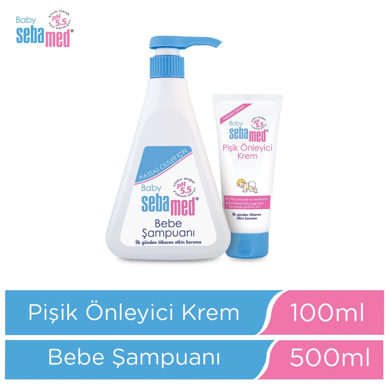 Детский шампунь Sebamed Baby pH 5.5, 500 мл + Крем Sebamed после пиллинга, 100 мл
Детский шампунь Sebamed Baby pH 5.5, 500 мл + Крем Sebamed после пиллинга, 100 мл