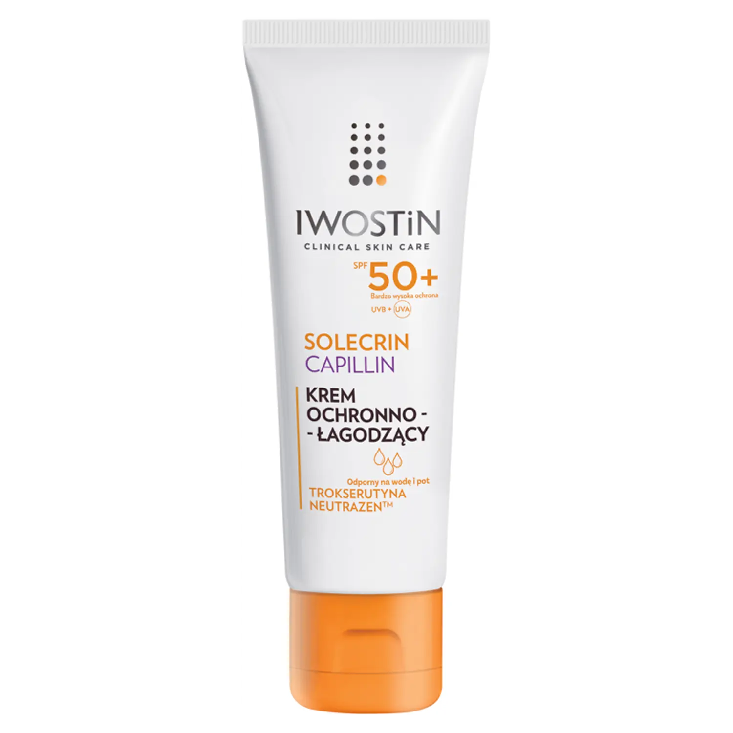 Iwostin Solecrin Capillin солнцезащитный крем SPF50+, 50 мл
Iwostin Solecrin Capillin солнцезащитный крем SPF50+, 50 мл
