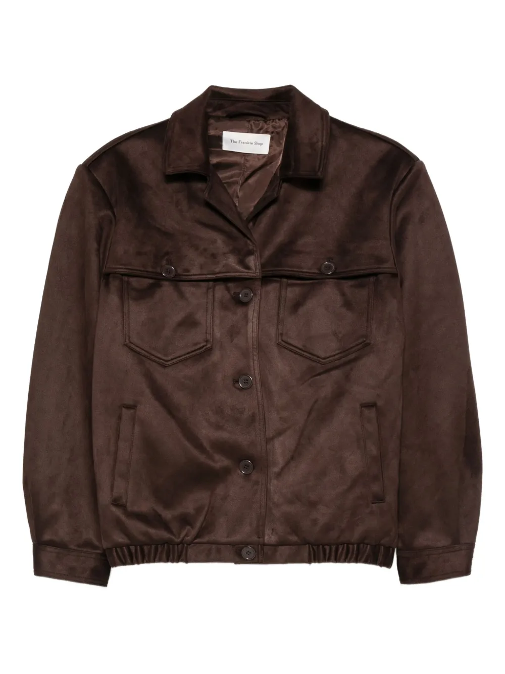 Куртка из искусственной замши Hester на пуговицах The Frankie Shop, коричневый
Куртка из искусственной замши Hester на пуговицах The Frankie Shop, коричневый