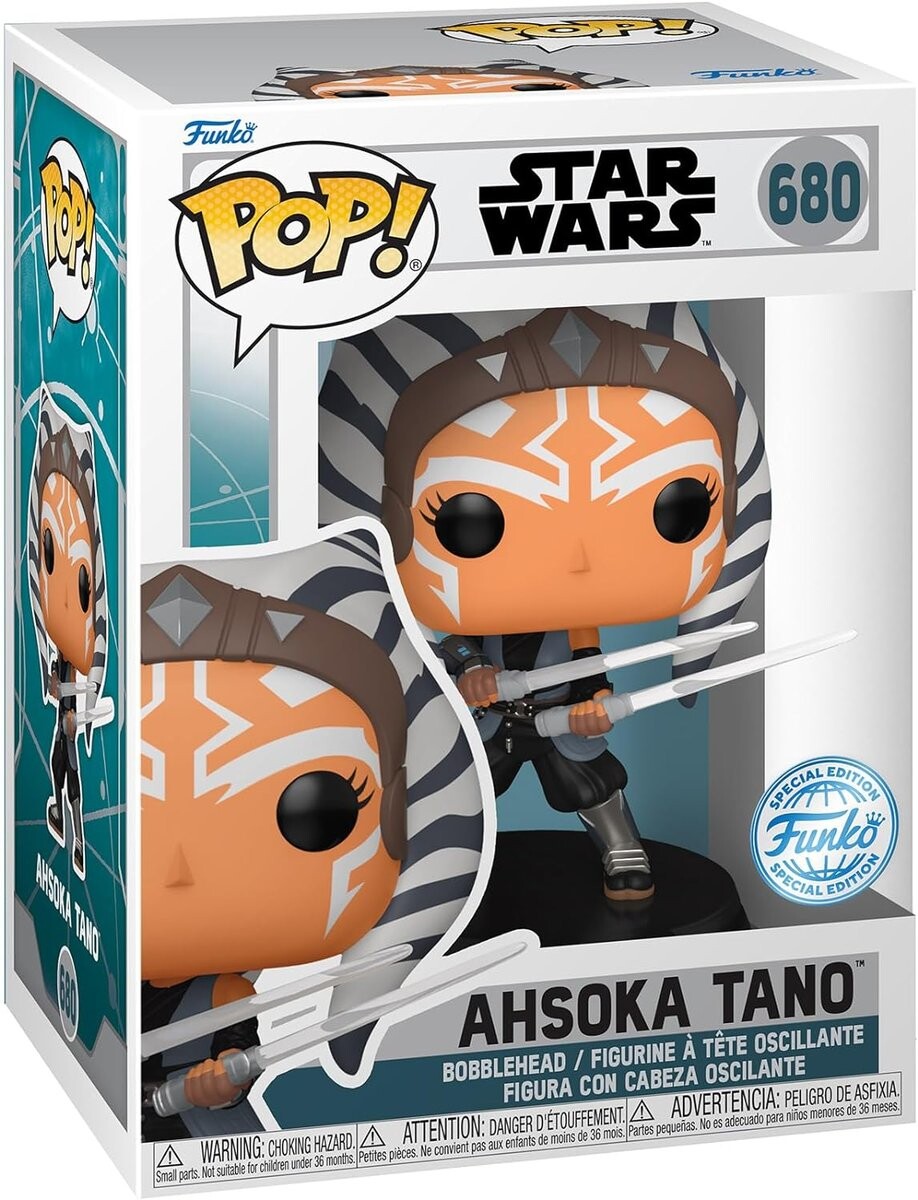 Funko POP Star Wars 680 Асока Тано, специальное издание Funko POP!
Funko POP Star Wars 680 Асока Тано, специальное издание Funko POP!