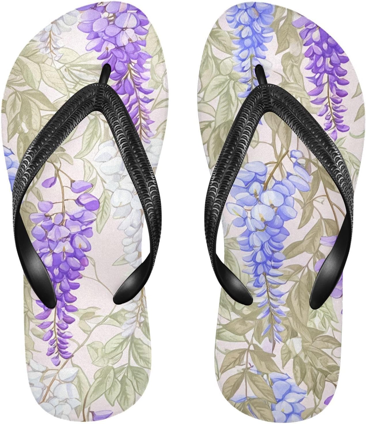 Сандалии-шлепанцы с рисунком в виде листьев глицинии, резинескользящие летние тапочки для мужчин и женщин Sinestour, синий/фиолетовый
Сандалии-шлепанцы с рисунком в виде листьев глицинии, резинескользящие летние тапочки для мужчин и женщин Sinestour, синий/фиолетовый