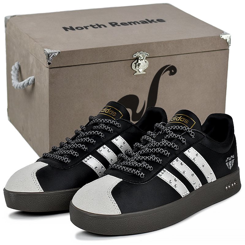 Adidas ВЛ Корт 2.0 износостойкие и легкие низкие скейтборд кроссовки унисекс черный серебристый - черный серебристый подарочная коробка 3, цвет Black Silver-Gift Box 3
Adidas ВЛ Корт 2.0 износостойкие и легкие низкие скейтборд кроссовки унисекс черный серебристый - черный серебристый подарочная коробка 3, цвет Black Silver-Gift Box 3