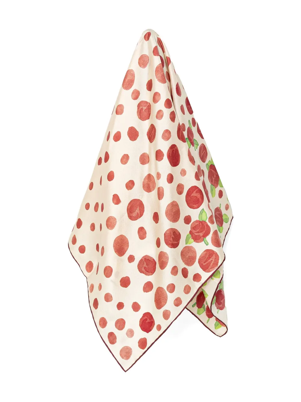 Шелковый платок с принтом Furla, оранжевый
Шелковый платок с принтом Furla, оранжевый