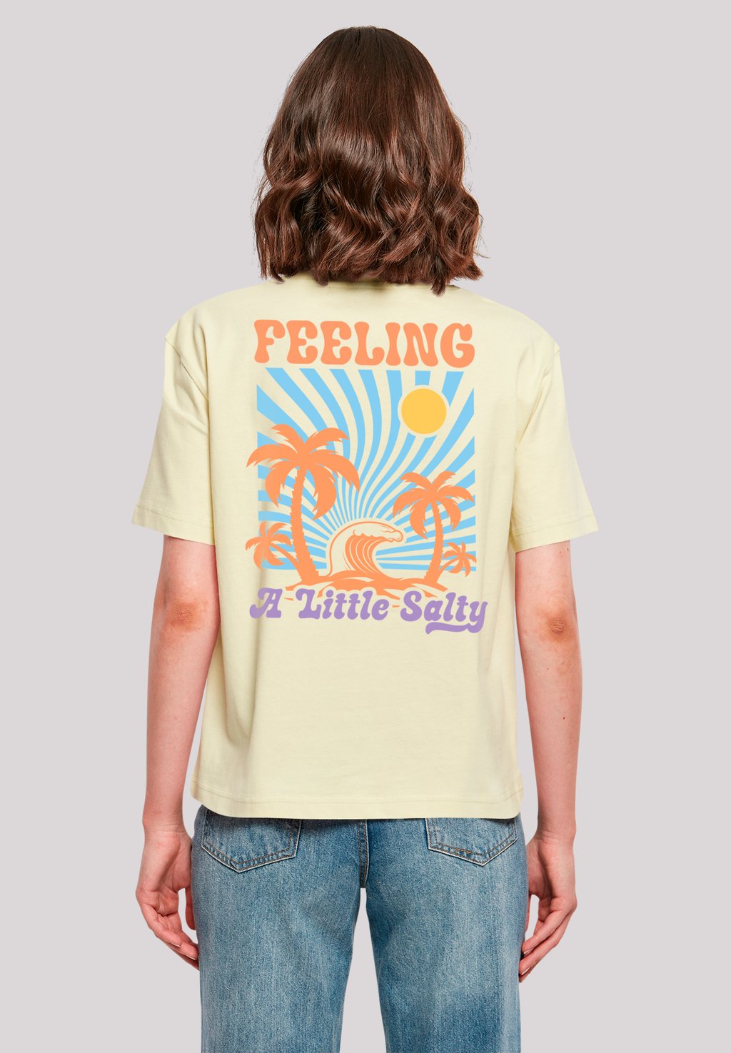 Футболка с принтом FEELING A LITTLE SALTY F4NT4STIC, желтый
Футболка с принтом FEELING A LITTLE SALTY F4NT4STIC, желтый