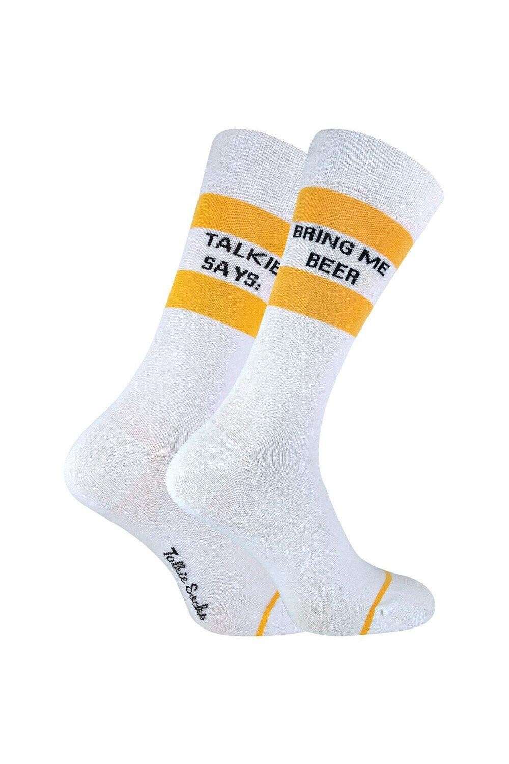 Новинка из мягкого хлопка, носки «Принеси мне пиво и водку» Sock Snob, золото
Новинка из мягкого хлопка, носки «Принеси мне пиво и водку» Sock Snob, золото