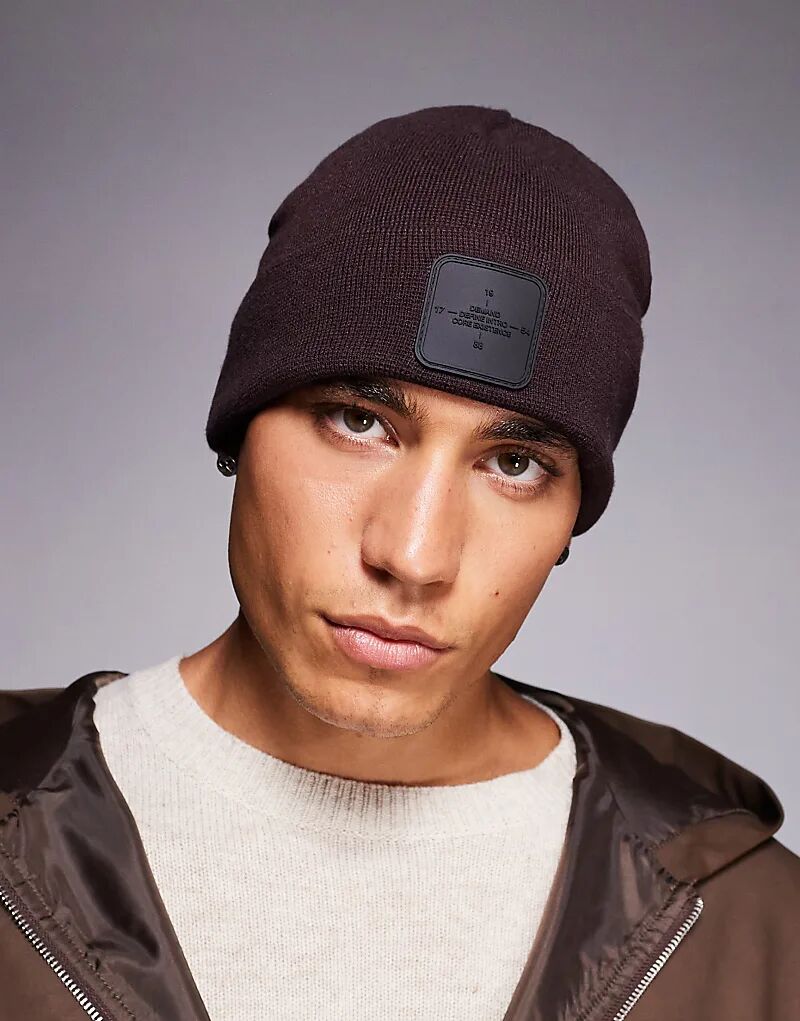 Шапочка с эмблемой River Island темно-коричневого цвета
Шапочка с эмблемой River Island темно-коричневого цвета