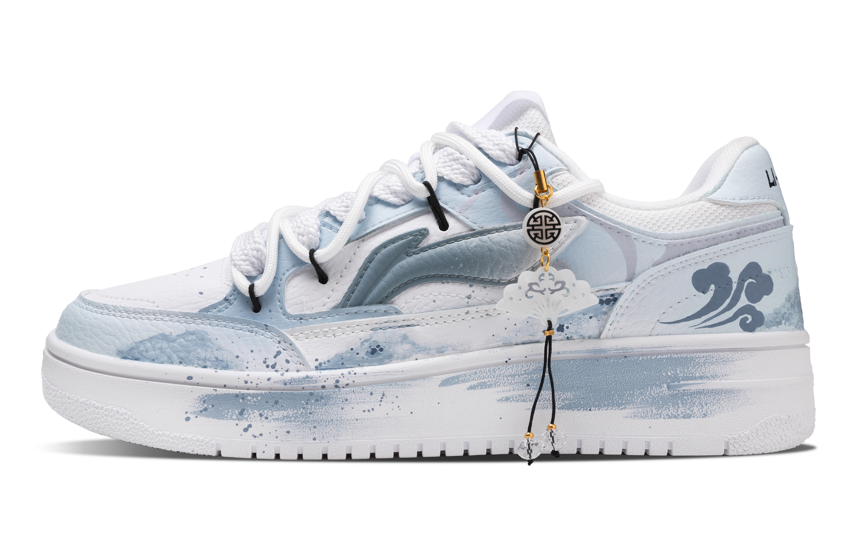 LINING Кроссовки для скейтбординга Tianji Slip с амортизацией и износостойкостью, низкие, мужские, белые, синие
LINING Кроссовки для скейтбординга Tianji Slip с амортизацией и износостойкостью, низкие, мужские, белые, синие