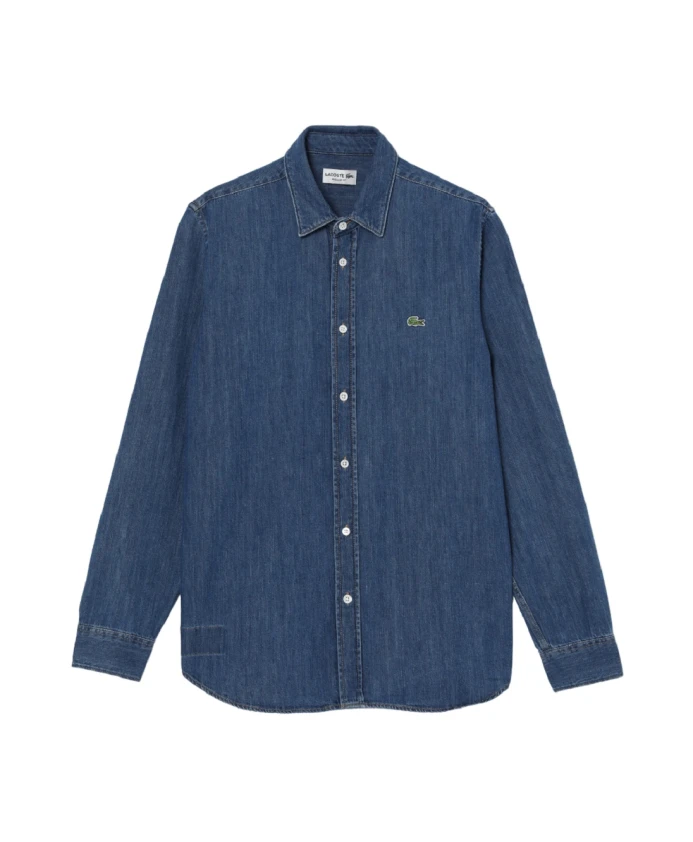 Легендарный образ синей джинсовой рубашки Lacoste, синий
Легендарный образ синей джинсовой рубашки Lacoste, синий