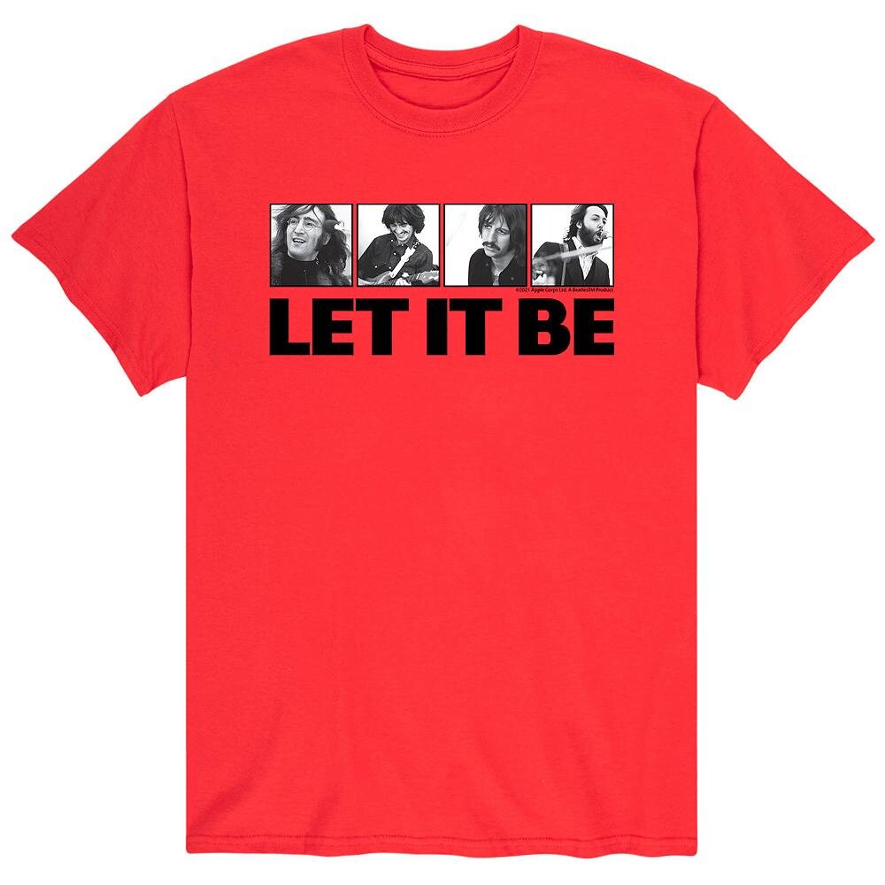 Мужская футболка The Beatles Let It Be Licensed Character, красный
Мужская футболка The Beatles Let It Be Licensed Character, красный