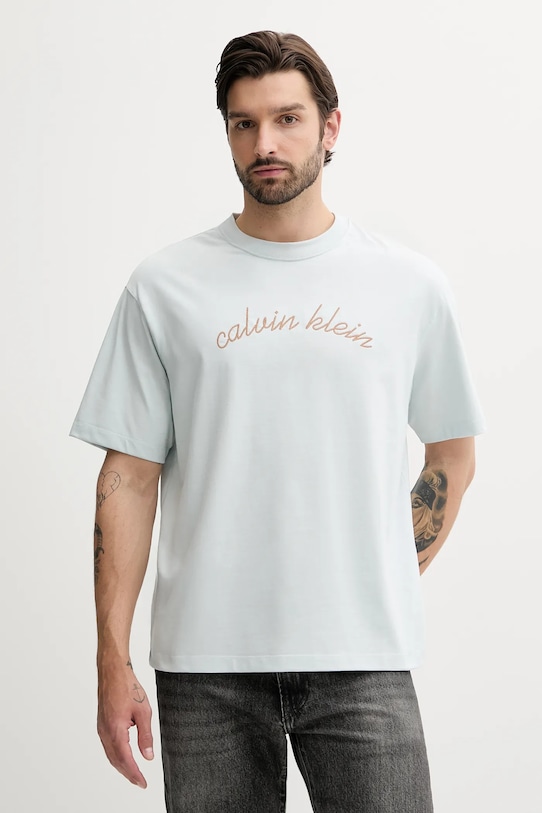 Хлопковая футболка Calvin Klein Jeans, серый
Хлопковая футболка Calvin Klein Jeans, серый