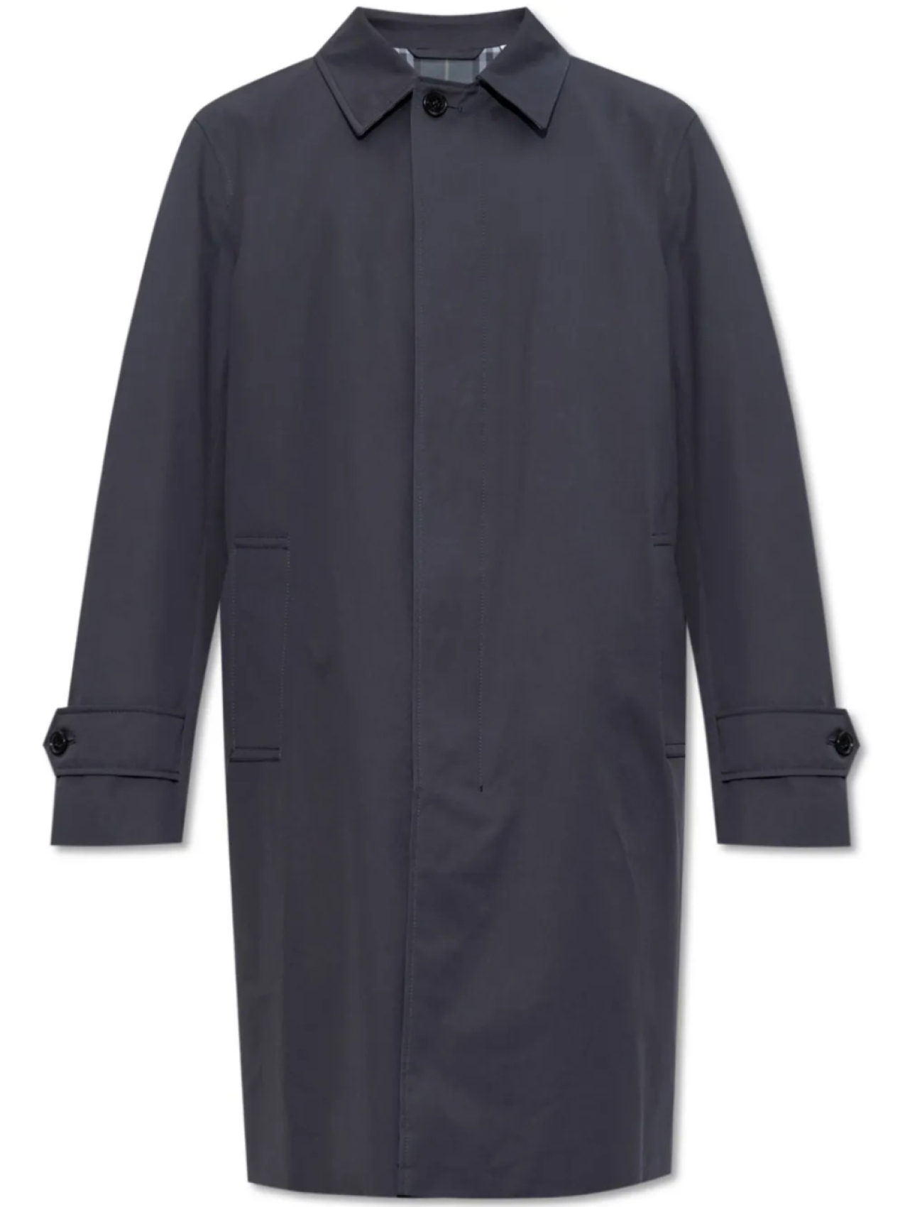 Хлопковый тренчкот Burberry, синий
Хлопковый тренчкот Burberry, синий