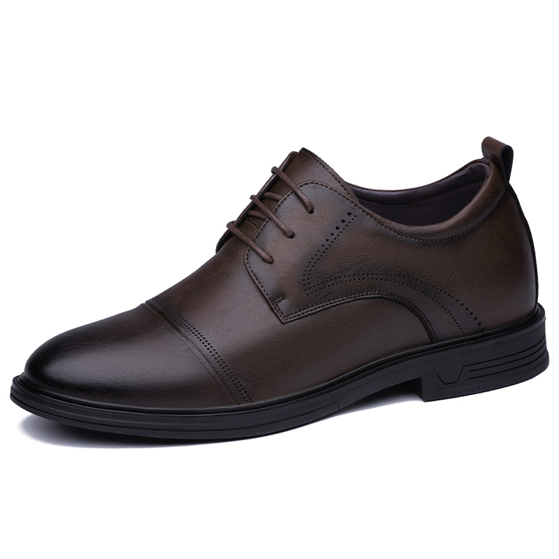 SULEGAO Туфли мужские коричневые
SULEGAO Туфли мужские коричневые