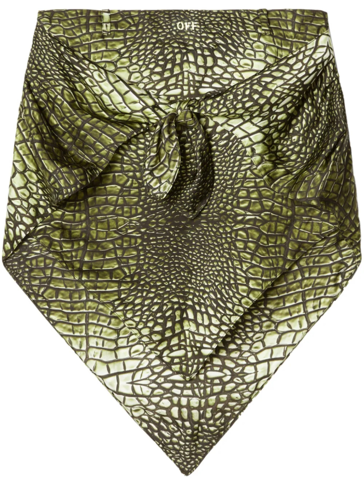 Off-White юбка Croco Bandana, зеленый
Off-White юбка Croco Bandana, зеленый