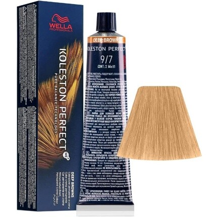 Koleston Perfect Me+ Темно-коричневые 9/7 60 мл, Wella
Koleston Perfect Me+ Темно-коричневые 9/7 60 мл, Wella