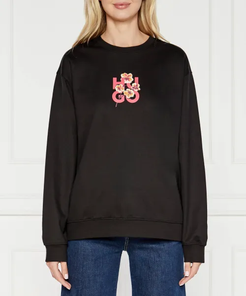 Толстовка Crew Regular fit Hugo, черный
Толстовка Crew Regular fit Hugo, черный