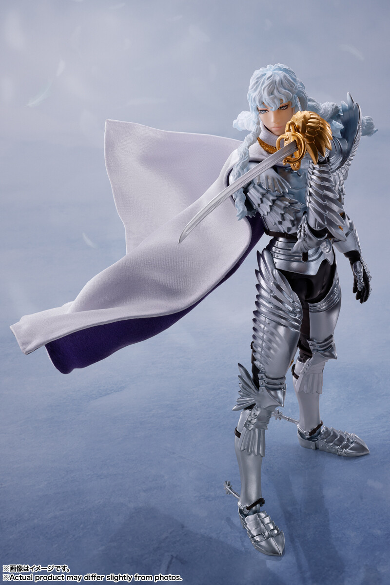 Фигурка Tamashii Nations S.H.Figuarts Berserk, Griffith (Hawk Of Light), 15.5 см
Фигурка Tamashii Nations S.H.Figuarts Berserk, Griffith (Hawk Of Light), 15.5 см