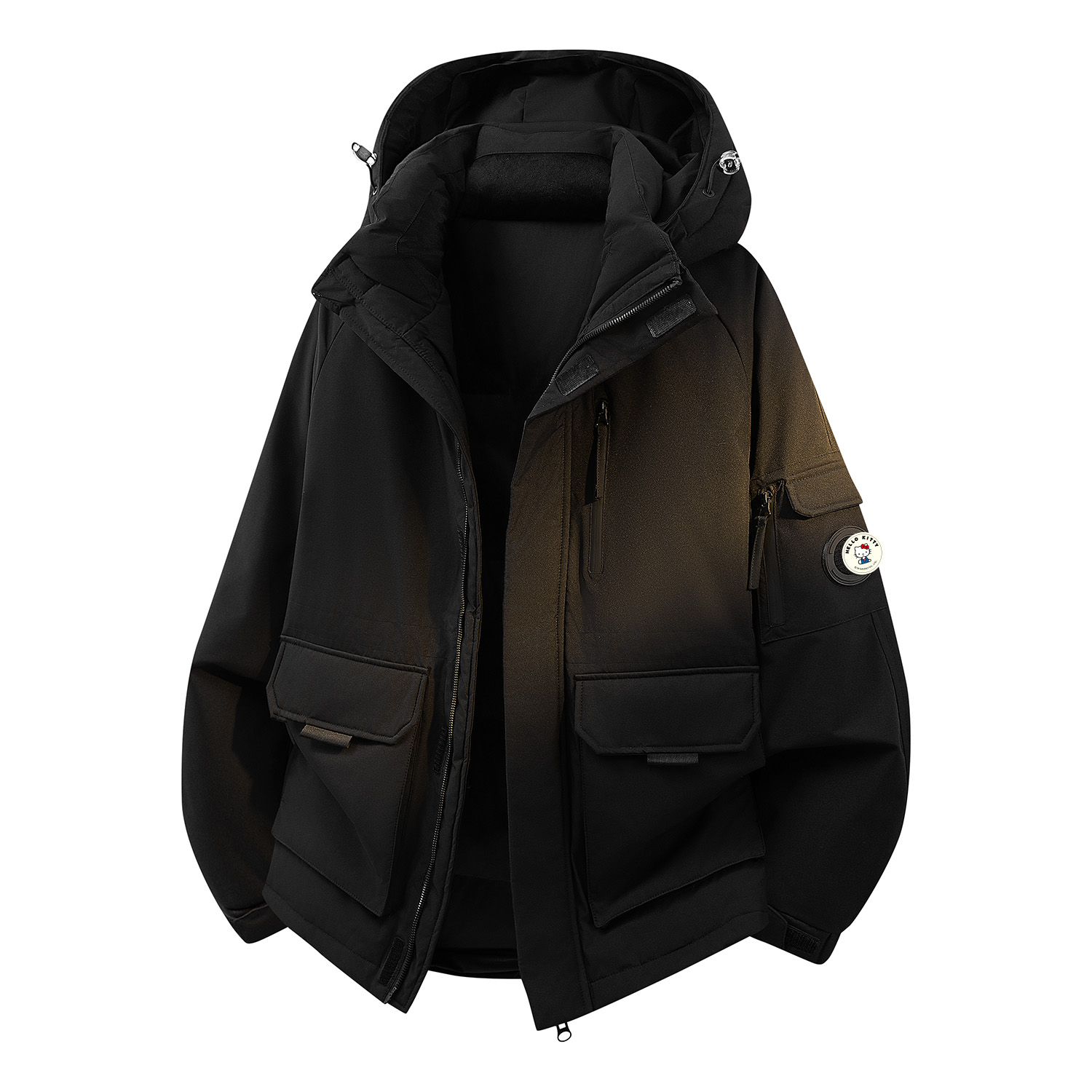 Hello Kitty, Пуховик Unisex Sanrio, obsidian черный (no fur collar)
Hello Kitty, Пуховик Unisex Sanrio, obsidian черный (no fur collar)