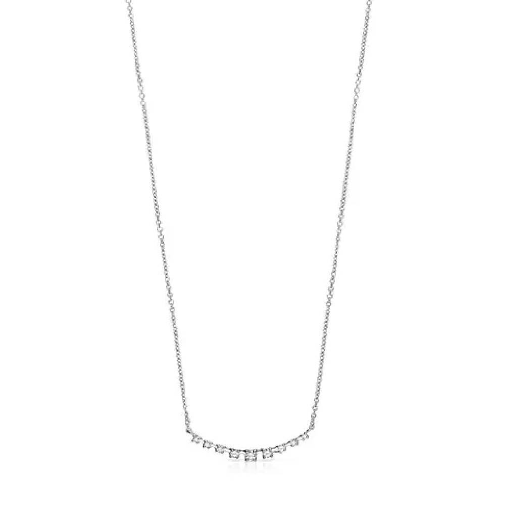 Колье Tous Riviere, белое золото/бриллианты
Колье Tous Riviere, белое золото/бриллианты