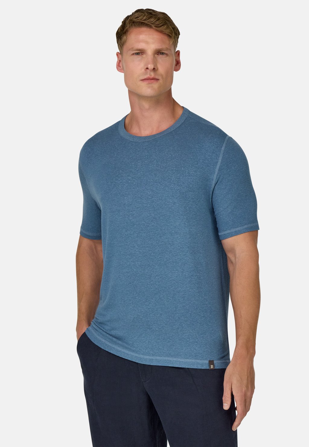 Базовая футболка Boggi Milano, светло-голубой
Базовая футболка Boggi Milano, светло-голубой