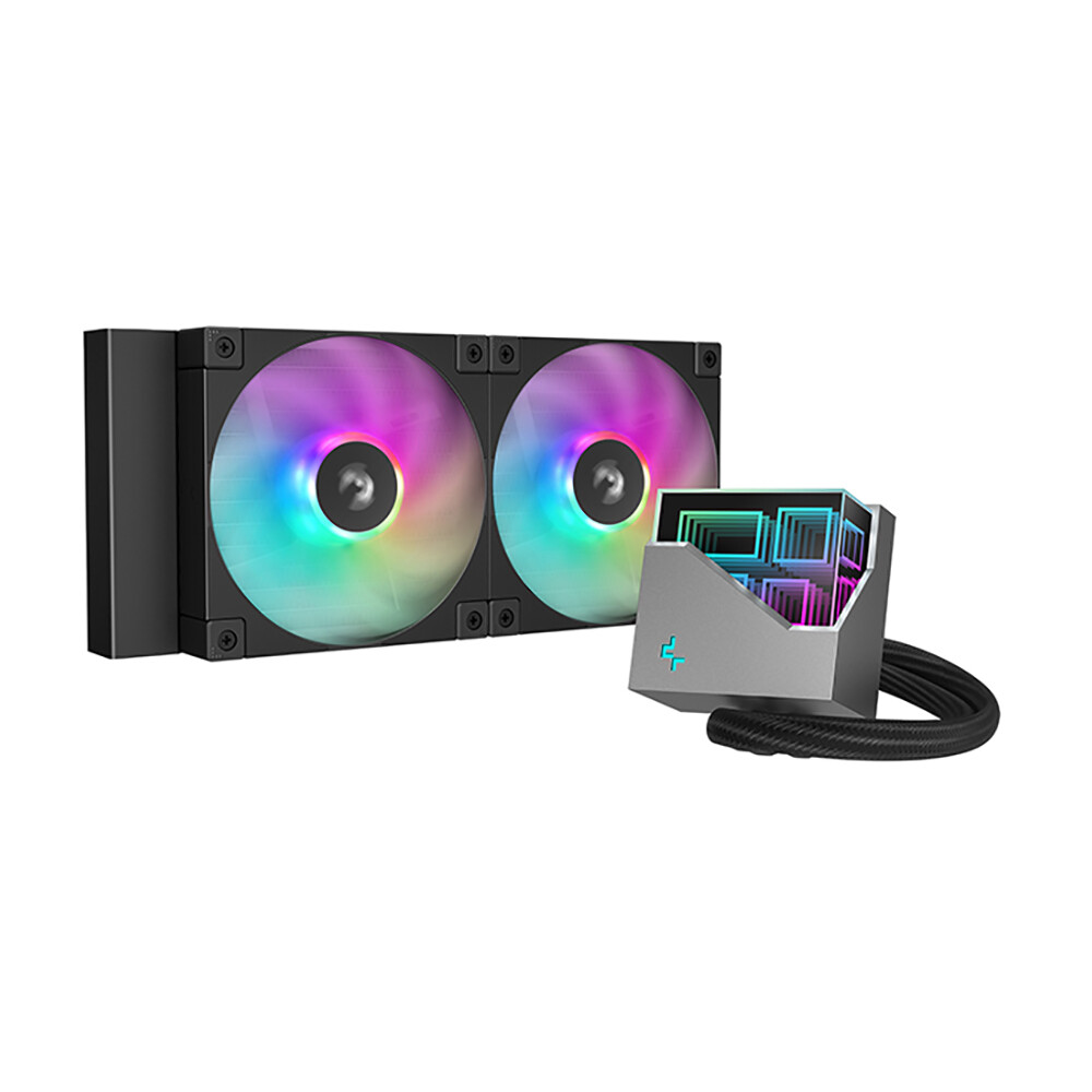 Система водяного охлаждения DeepCool LT240 ARGB, чёрный
Система водяного охлаждения DeepCool LT240 ARGB, чёрный