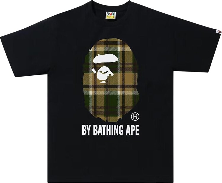 Футболка BAPE Check By Bathing Ape Tee 'Black/Green', черный
Футболка BAPE Check By Bathing Ape Tee 'Black/Green', черный