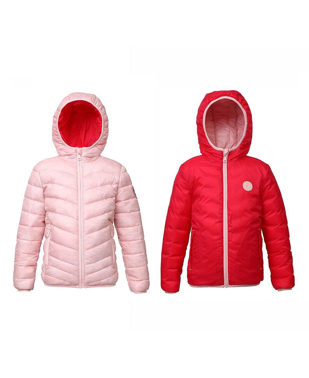 Двусторонняя легкая куртка-пуховик для маленьких и больших девочек Rokka&Rolla
Двусторонняя легкая куртка-пуховик для маленьких и больших девочек Rokka&Rolla