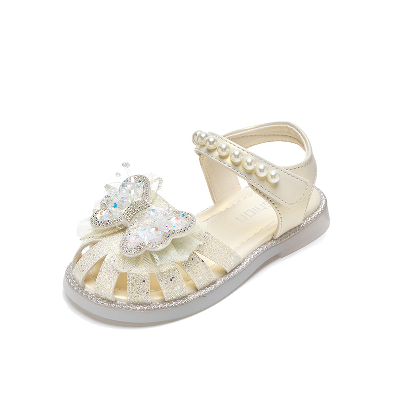 Детские сандалии для детей от 3 до 7 лет TONYBEAR, экрю 
Детские сандалии для детей от 3 до 7 лет TONYBEAR, экрю