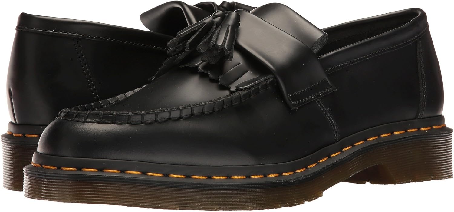 Dr. Martens Unisex-Adult Vegan Adrian, Black Smooth
Dr. Martens Unisex-Adult Vegan Adrian, Black Smooth