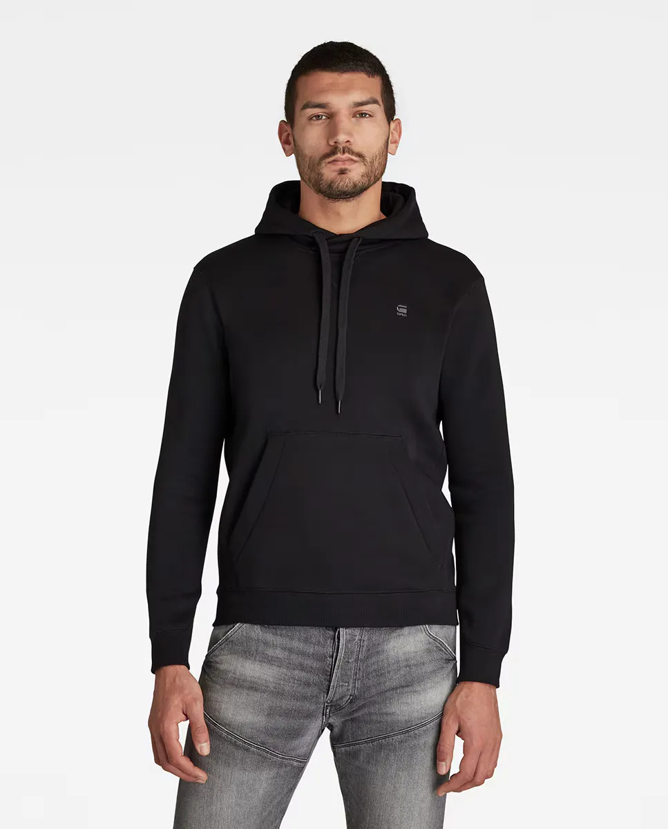 Мужская черная толстовка Premium Core с капюшоном в стиле кенгуру G-Star Raw, черный
Мужская черная толстовка Premium Core с капюшоном в стиле кенгуру G-Star Raw, черный