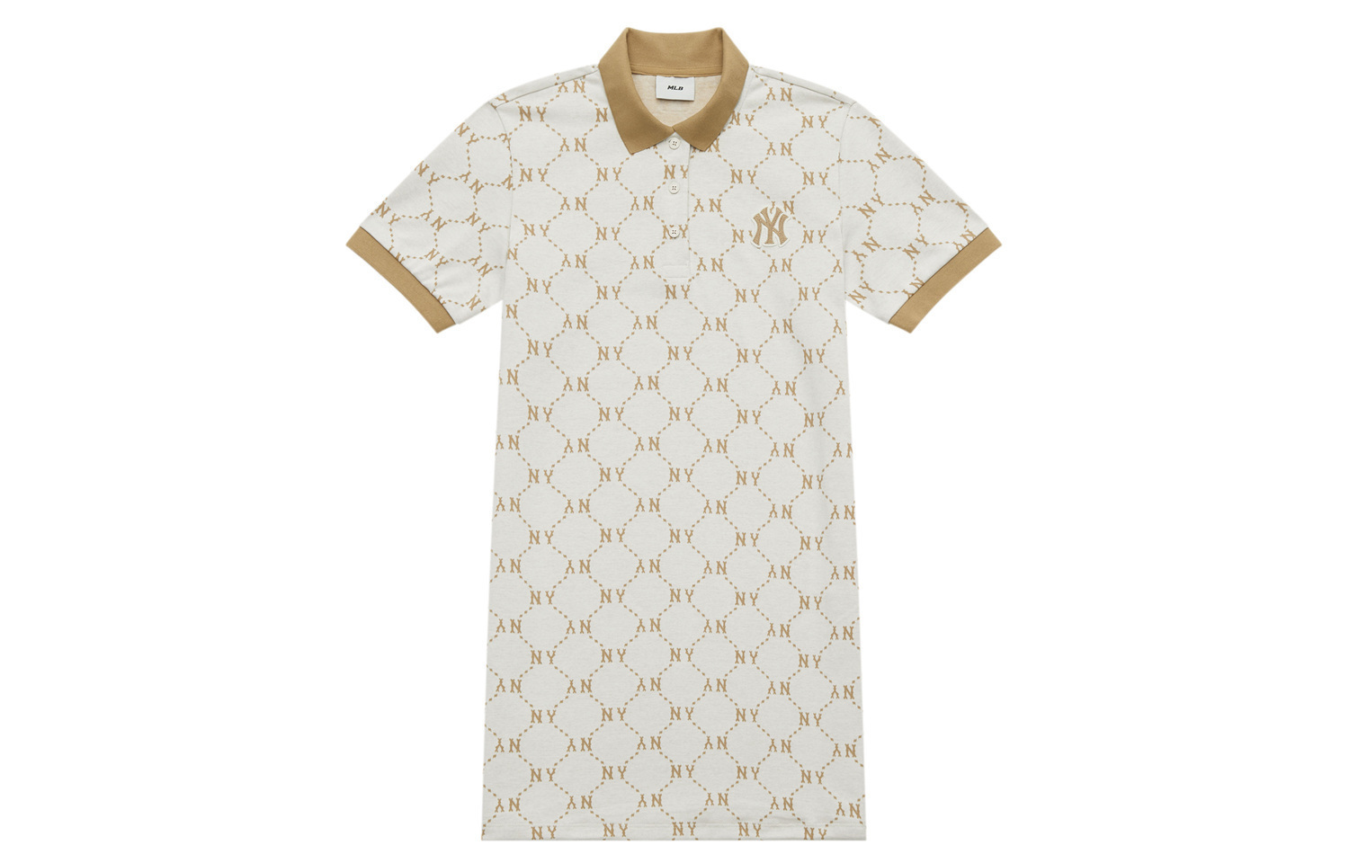 Футболка с коротким рукавом SS24 женская кремовая MLB 
Футболка с коротким рукавом SS24 женская кремовая MLB