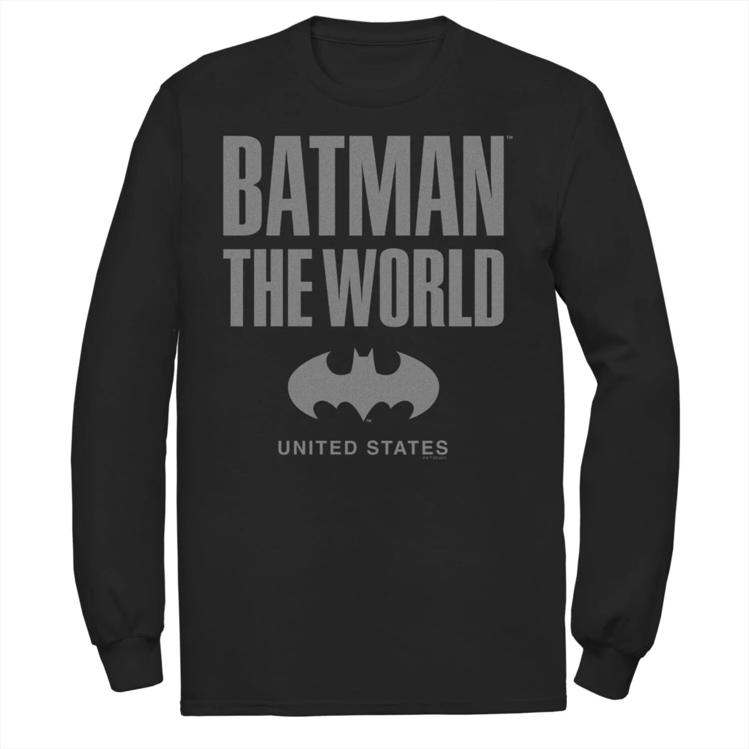 Мужская футболка с логотипом Batman: The World United States Icon Licensed Character
Мужская футболка с логотипом Batman: The World United States Icon Licensed Character