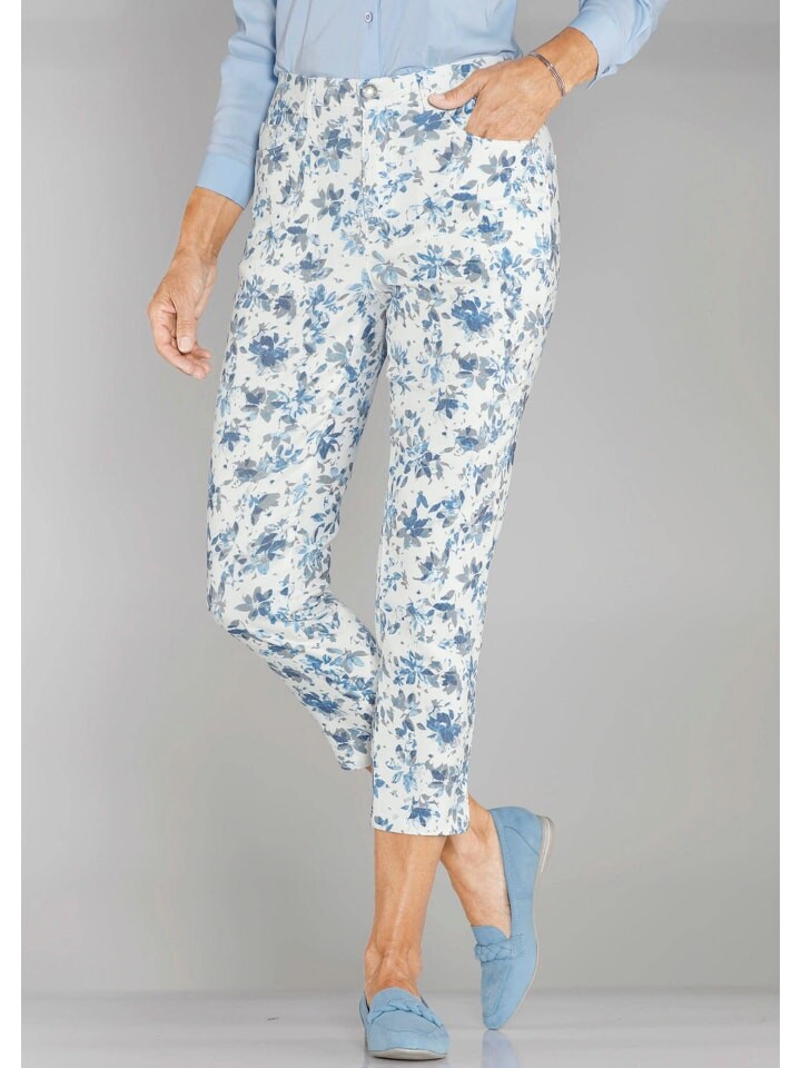 Тканевые брюки GOLDNER, цвет blau/grau/gemustert
Тканевые брюки GOLDNER, цвет blau/grau/gemustert