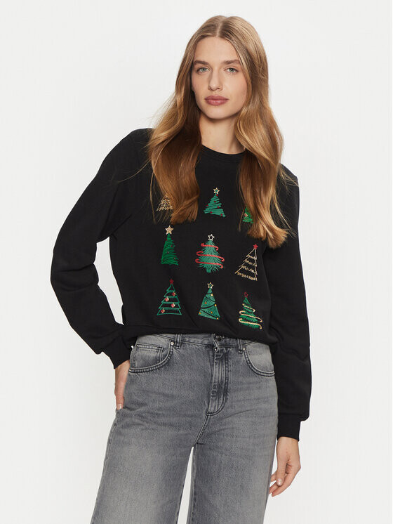 Толстовка обычного кроя Only, черный
Толстовка обычного кроя Only, черный