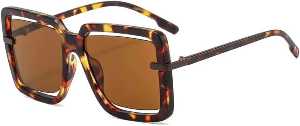 Большие солнцезащитные очки для женщин, с полой внутренней отделкой, винтажные очки с защитой от УФ-излучения для мужчин, роскошные мужские очки VVTWSSW, Leopard
Большие солнцезащитные очки для женщин, с полой внутренней отделкой, винтажные очки с защитой от УФ-излучения для мужчин, роскошные мужские очки VVTWSSW, Leopard