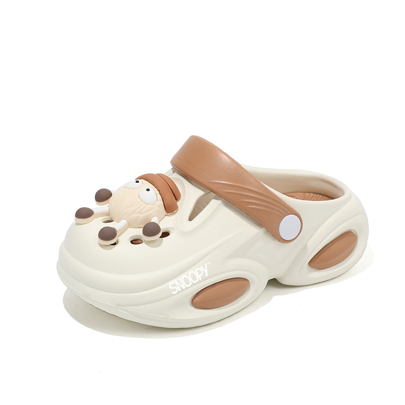 Детские противоскользящие и износостойкие дышащие сабо SNOOPY, бежевый/хаки
Детские противоскользящие и износостойкие дышащие сабо SNOOPY, бежевый/хаки