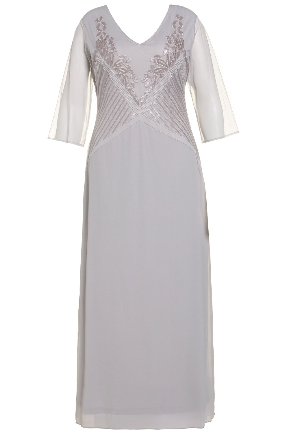 Платье Ulla Popken Abend, серебряный
Платье Ulla Popken Abend, серебряный