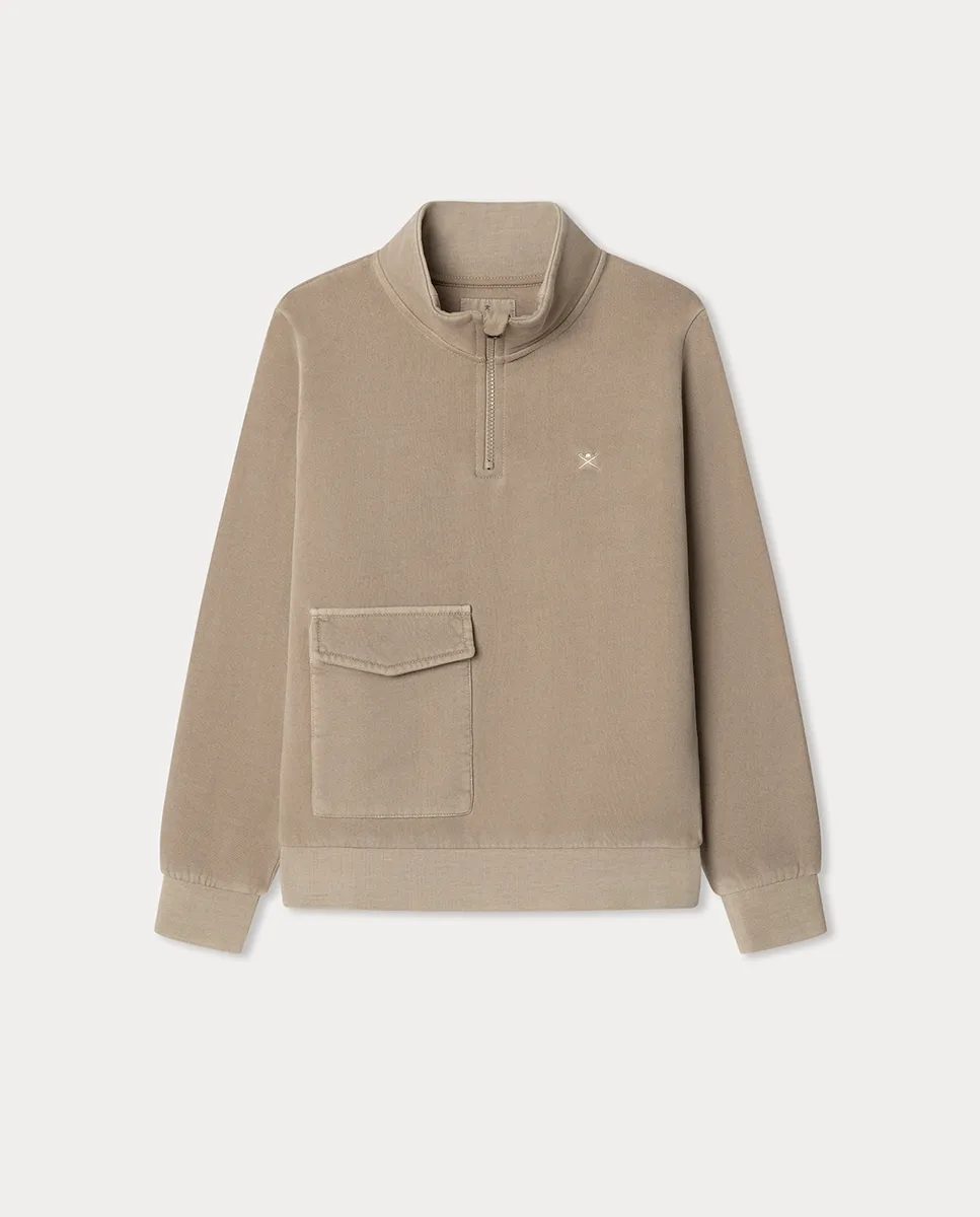 Детская толстовка с карманом Hackett, песочный
Детская толстовка с карманом Hackett, песочный