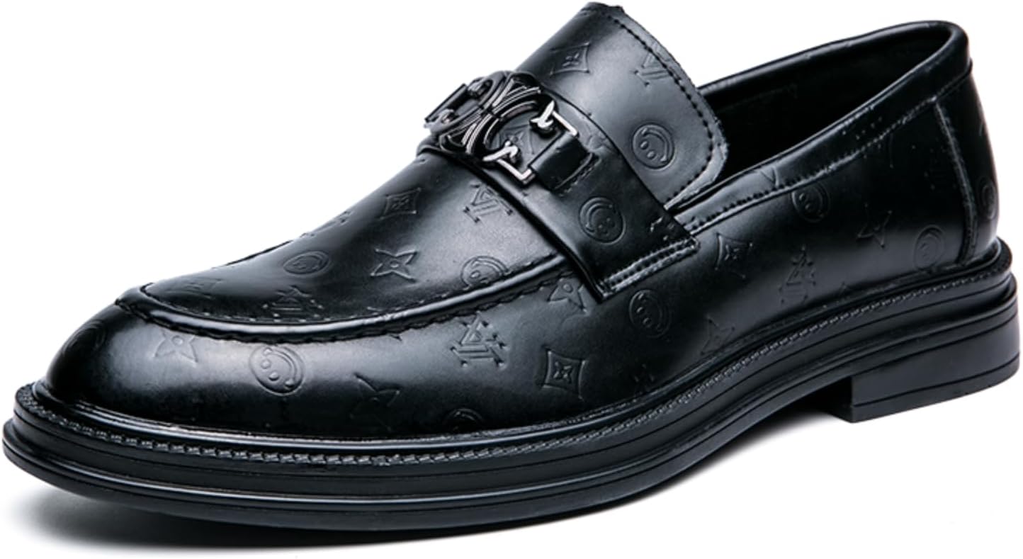 Мужские кожаные лоферы без шнурков - классический низкий дизайн, нескользящие туфли, Универсальны для формального стиля оксфорд, офиса, свадьбы и повседневной носки, стильные и удобные Aokisx, черный
Мужские кожаные лоферы без шнурков - классический низкий дизайн, нескользящие туфли, Универсальны для формального стиля оксфорд, офиса, свадьбы и повседневной носки, стильные и удобные Aokisx, черный