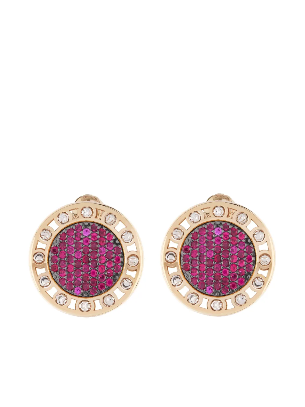 Серьги SenzaTempo из желтого золота с бриллиантами и рубинами Officina Bernardi, золотой
Серьги SenzaTempo из желтого золота с бриллиантами и рубинами Officina Bernardi, золотой