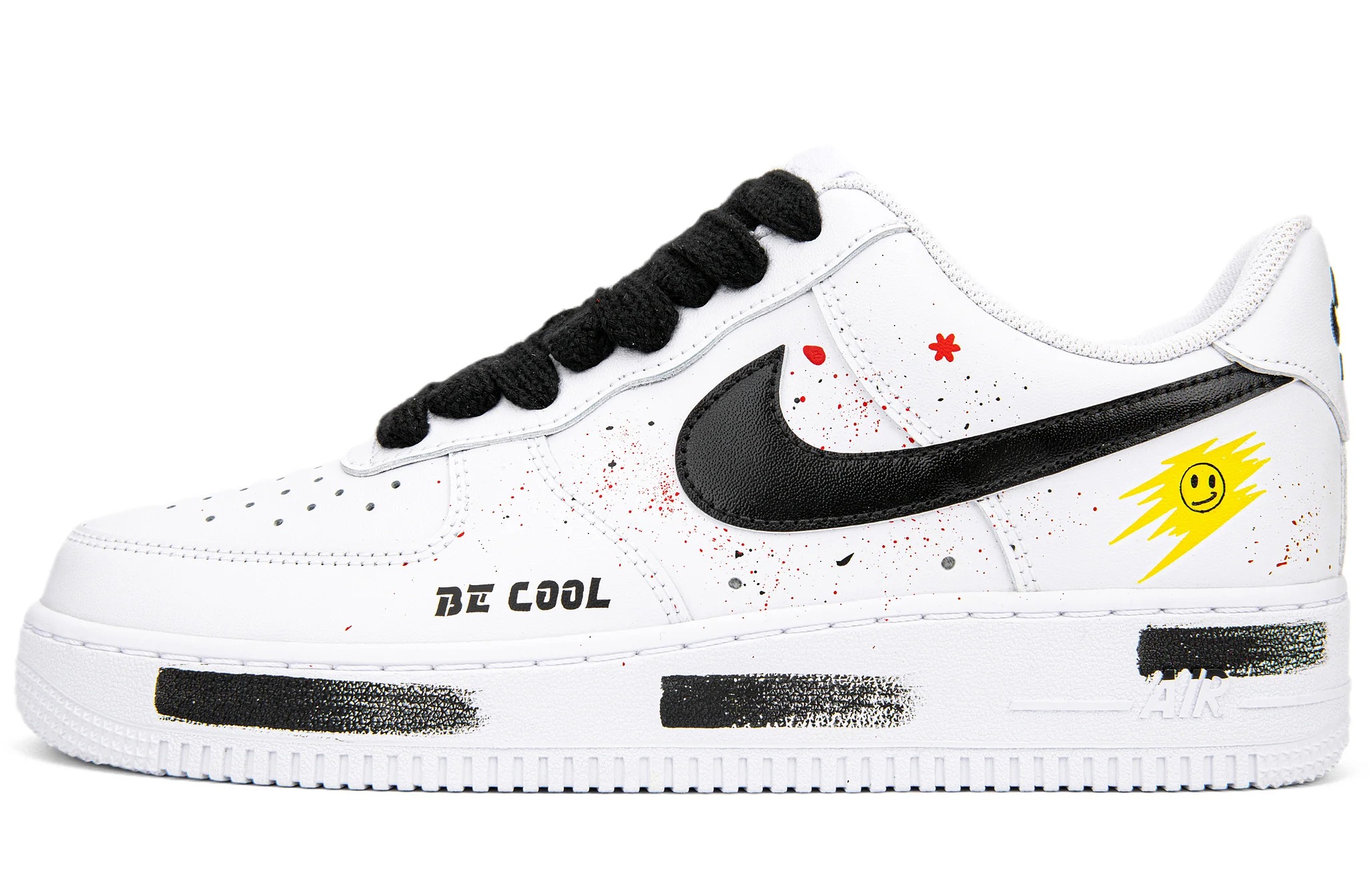 Кастомизированные кроссовки Nike Air Force 1 Anti-Slip And Wear-Resistant Men Low-Top, черный/белый
Кастомизированные кроссовки Nike Air Force 1 Anti-Slip And Wear-Resistant Men Low-Top, черный/белый