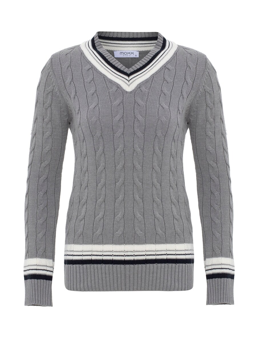 Тонкий вязаный свитер Moxx Paris Sweater Aldonsa, серый
Тонкий вязаный свитер Moxx Paris Sweater Aldonsa, серый