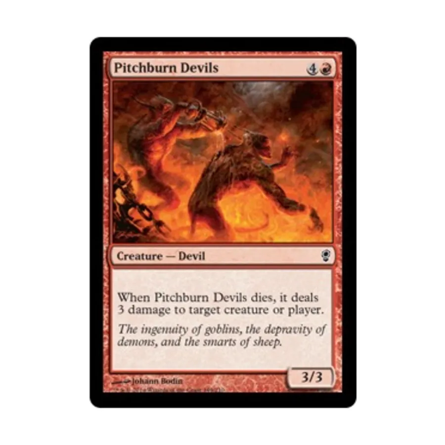 CCG Питчберн Девилз (C) (Рольга), MTG - Conspiracy
CCG Питчберн Девилз (C) (Рольга), MTG - Conspiracy