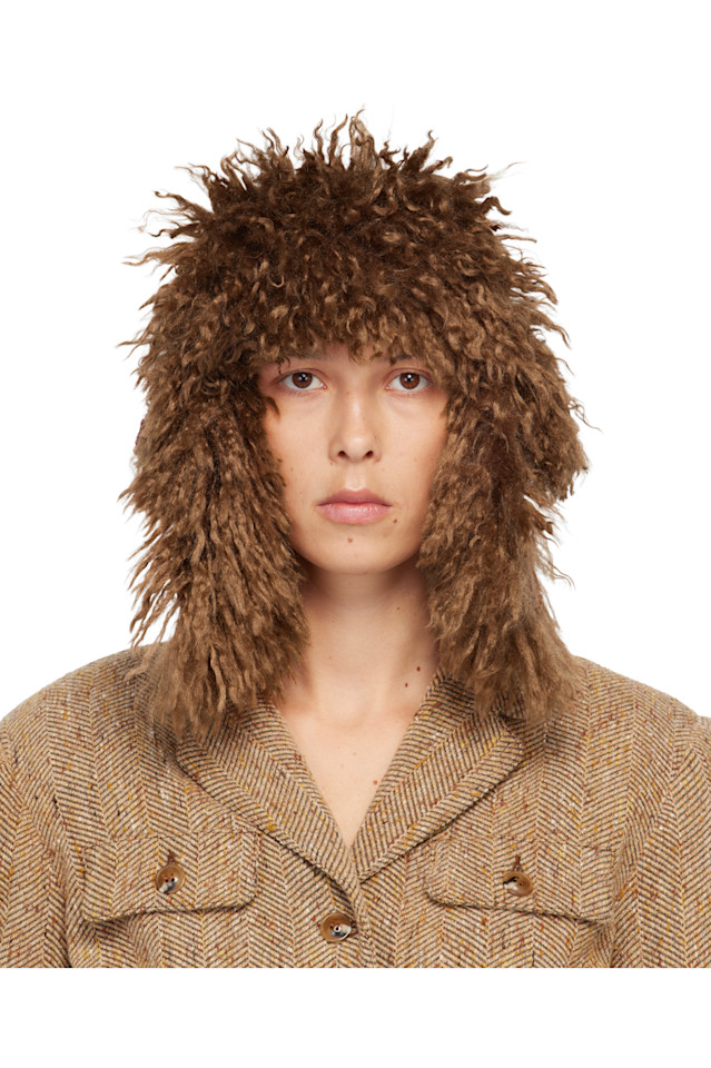 Anna Sui Шляпа-Авиатор бежевого цвета с отделкой из искусственного меха
Anna Sui Шляпа-Авиатор бежевого цвета с отделкой из искусственного меха