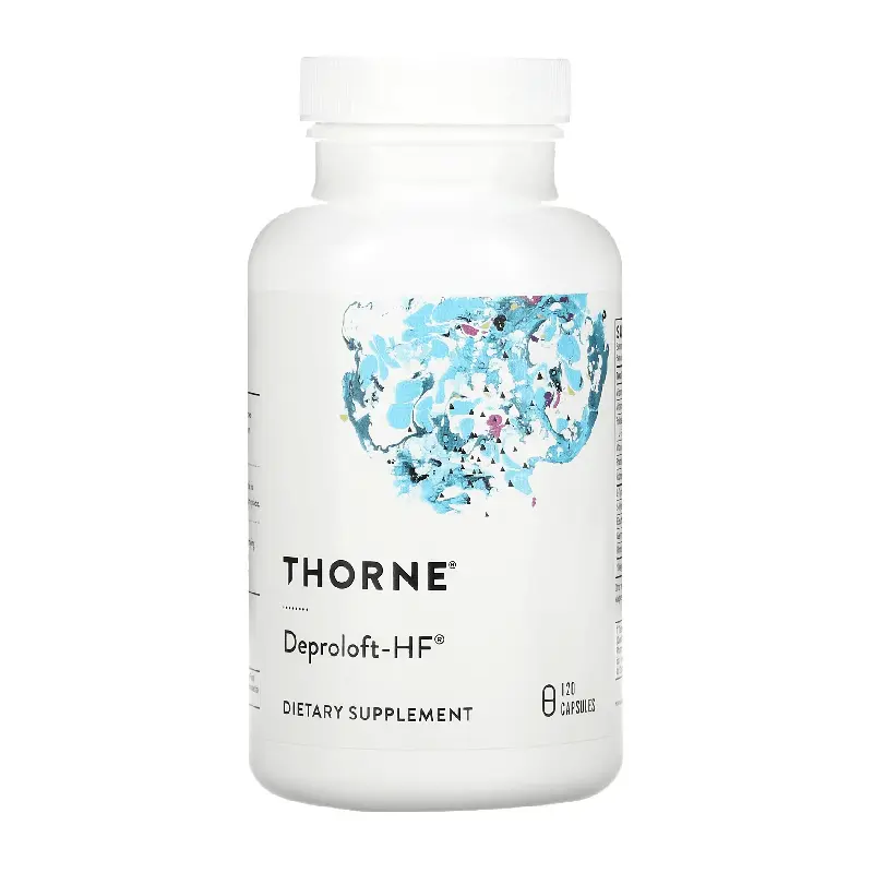 Deproloft-HF Thorne Research, 120 капсул
Deproloft-HF Thorne Research, 120 капсул