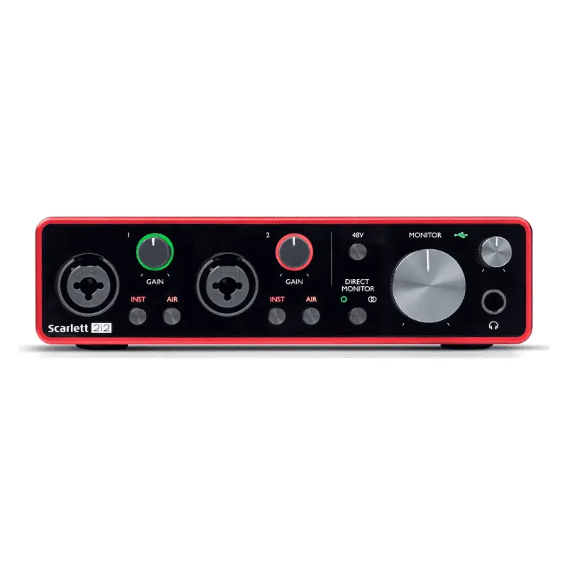 FOCUSRITE Scarlett 2i2 3rd Gen аудио интерфейс 
FOCUSRITE Scarlett 2i2 3rd Gen аудио интерфейс