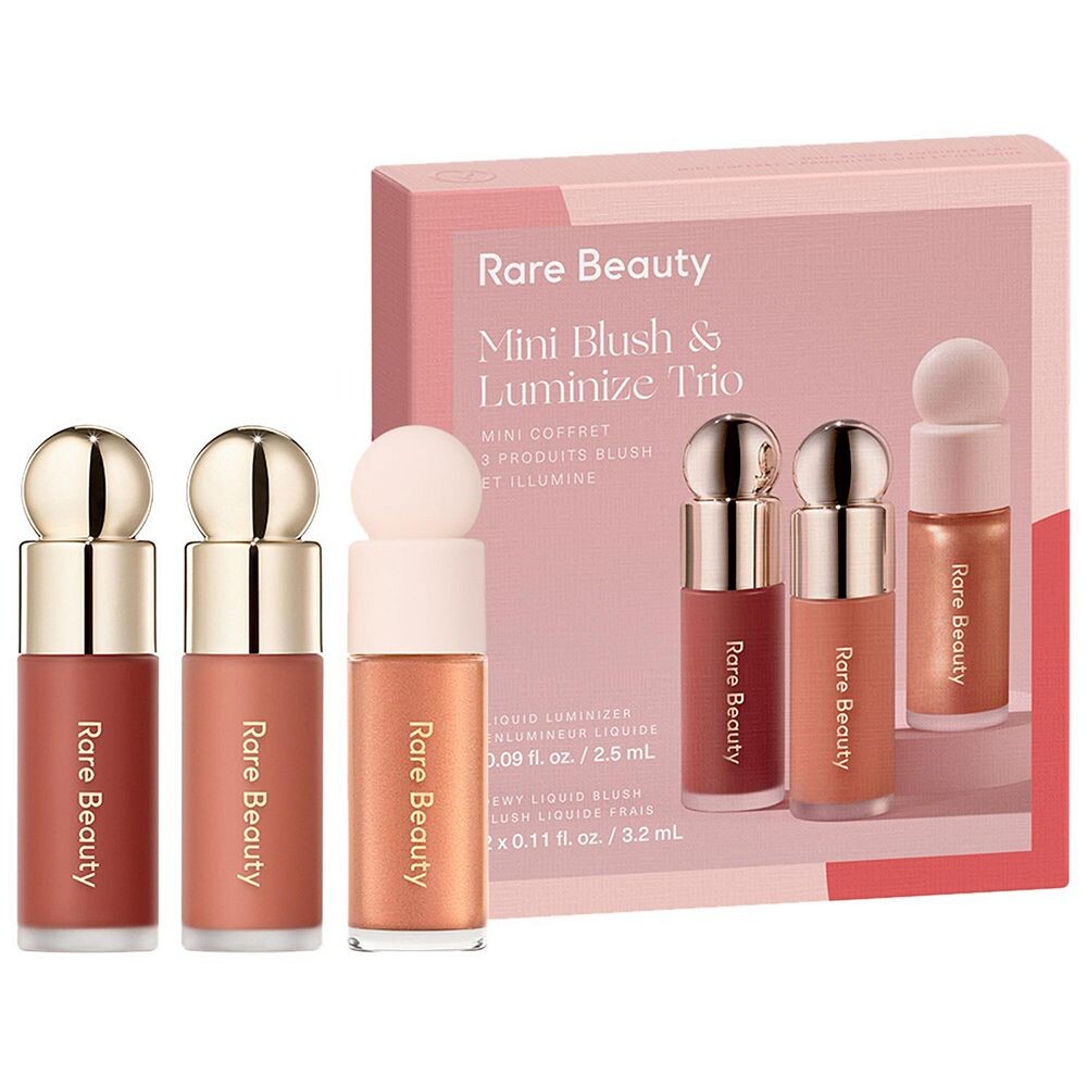 Rare Beauty от Selena Gomez Mini Blush and Luminize Trio Rare Beauty by Selena Gomez
Rare Beauty от Selena Gomez Mini Blush and Luminize Trio Rare Beauty by Selena Gomez