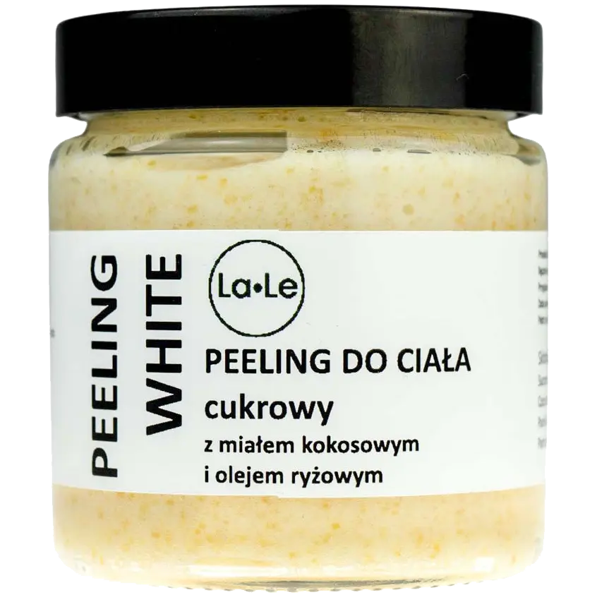 La-Le White сахарный скраб для тела, 120 мл
La-Le White сахарный скраб для тела, 120 мл